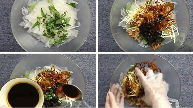 công thức trộn bánh tráng ngon
