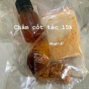 Bánh Tráng Chấm Cốt Tắc