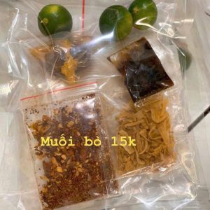 Bánh Tráng Muối Bò.