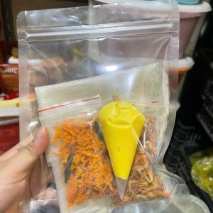 Banh Tráng Dẻo Cuộn Topping(nhỏ)